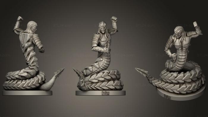 Figurines heroes, monsters and demons (Star Player, STKM_1232) 3D models for cnc